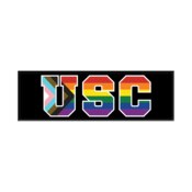 USC Trojans Pride Billboard Celluloid Magnet